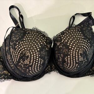 Cacique  Boost  Balconnet Bra Black NWT Size 42D